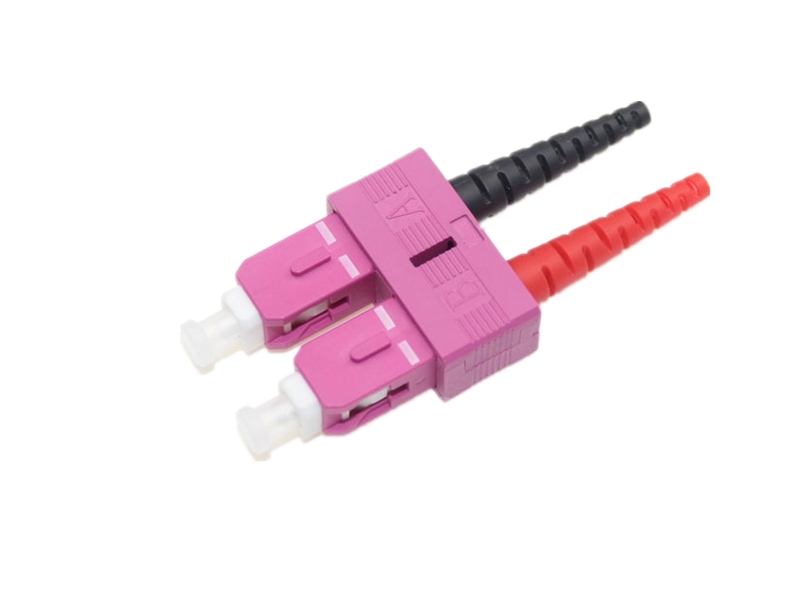 2.0mm 3.0mm OM4 DX  SC/UPC fiber optic connector