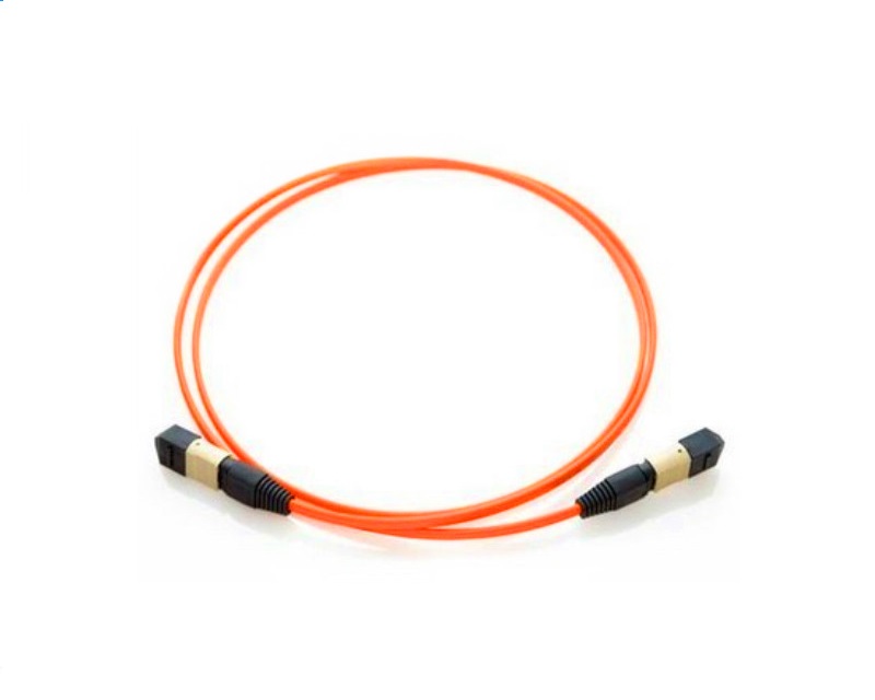 Multi-mode OM2 12 core MPO/MTP fiber optic patch cord