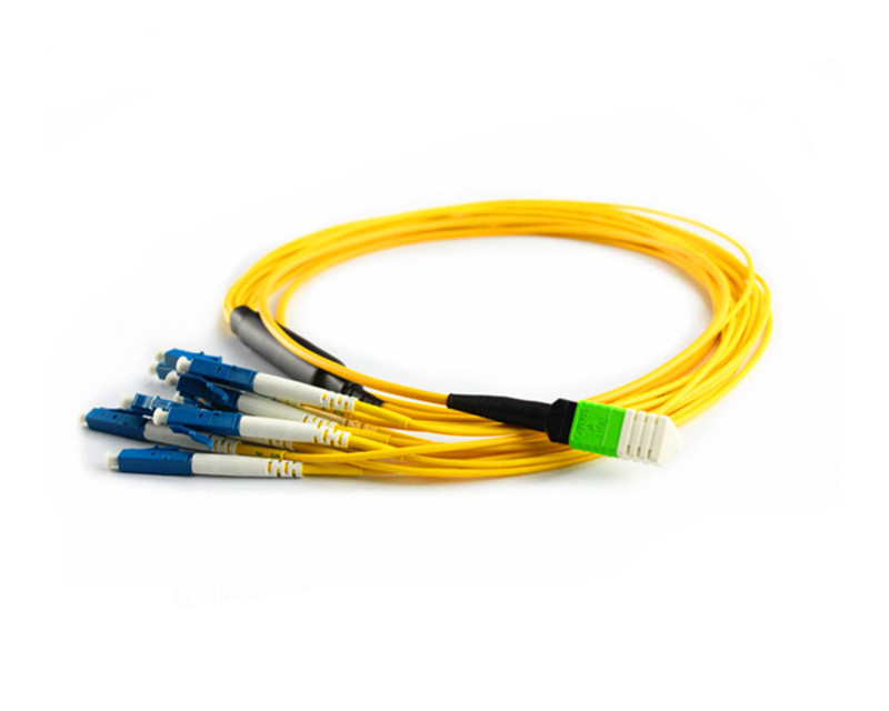 Singlemode 12 core MPO to LC/UPC fan branch trunk cable patch cord