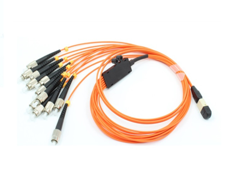 Multimode OM2 12 core MPO/MTP to FC/UPC fan branch trunk cable patch cord