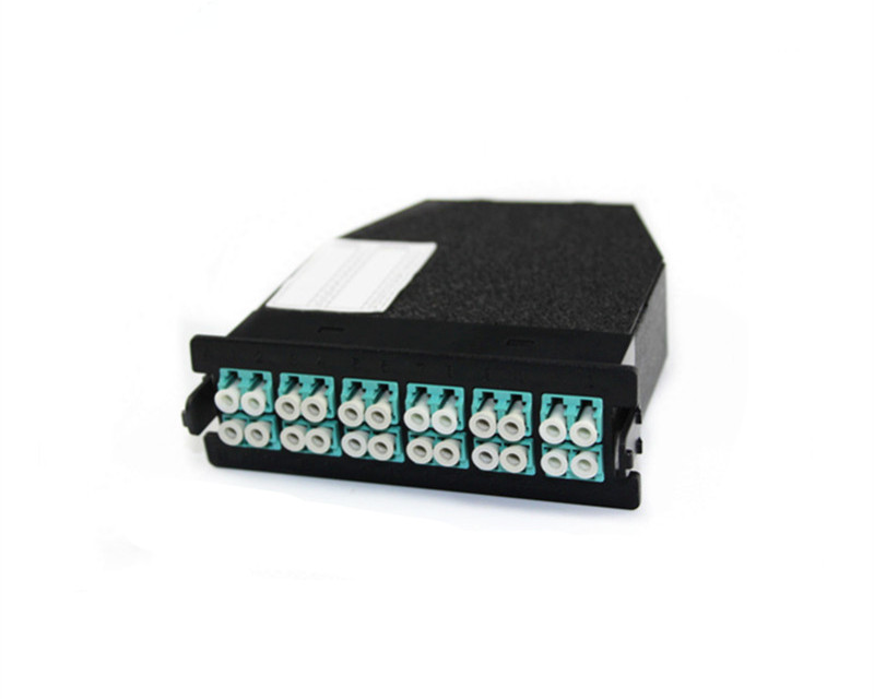 Multi-mode OM3 24 port LC to MPO module, MPO box