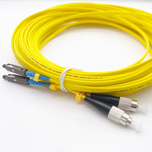 SingleMode Duplex 2.0mm ST/UPC to LC/UPC Fiber Optic patch cord